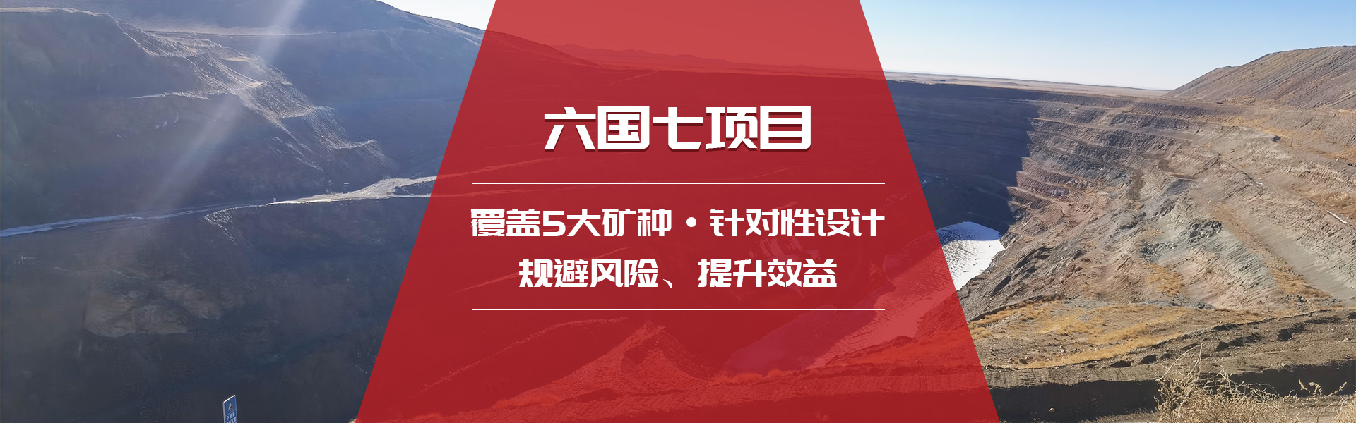 六国七项目,覆盖5大矿种,针对性设计,规避风险、提升效益