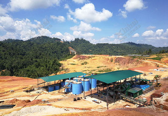 鑫海矿装承接的马来西亚CNMC700tpd炭浆厂