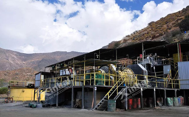 智利700tpd铜矿选厂