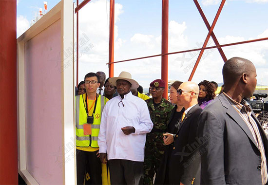 鑫海矿装助力中国-乌干达国际产能合作园项目顺利投产