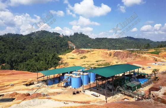 马来西亚700tpd金矿选厂项目