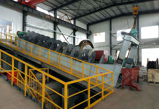 老挝某金铜矿选厂设备安装