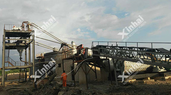 坦桑尼亚200t/d金矿选矿项目结果