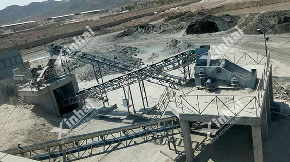 伊朗300tpd铬矿选矿项目现场
