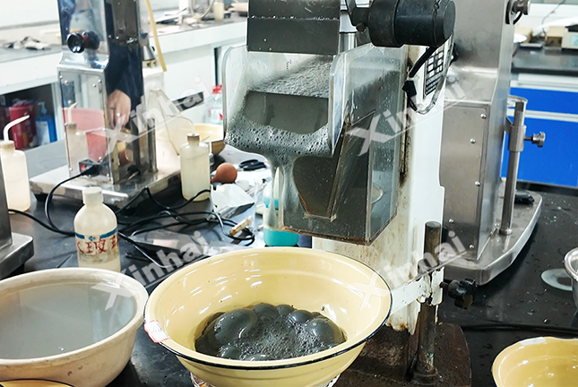 150万t/a铜矿选矿厂施工中