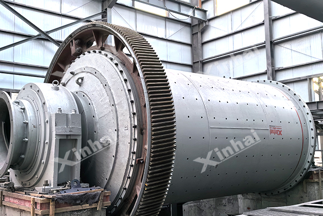 新疆1000t/d铜镍矿球磨机发货
