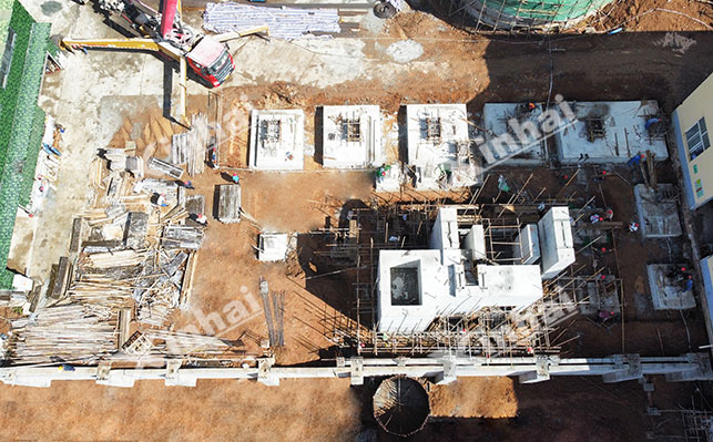 河南银铅锌金多金属项目土建施工