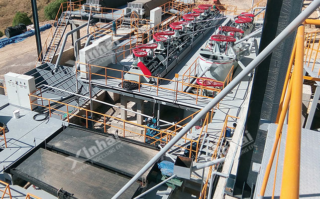 金尾矿金元素再选回收