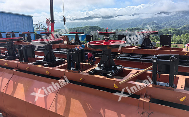 铝土矿浮选加药与搅拌