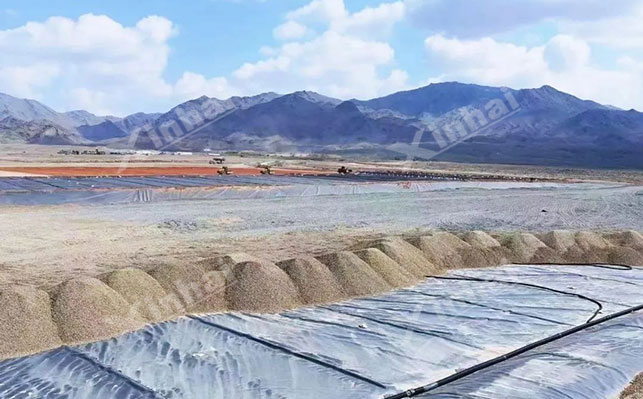 铜矿堆浸工艺