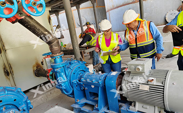 选矿厂设备调试