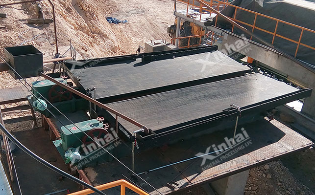 锡矿摇床重选方法