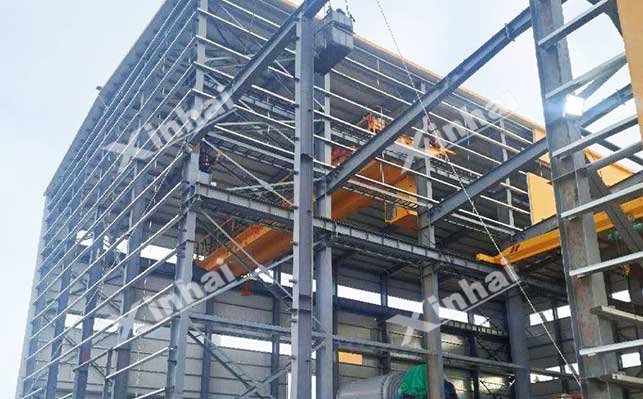 选矿厂钢结构建设