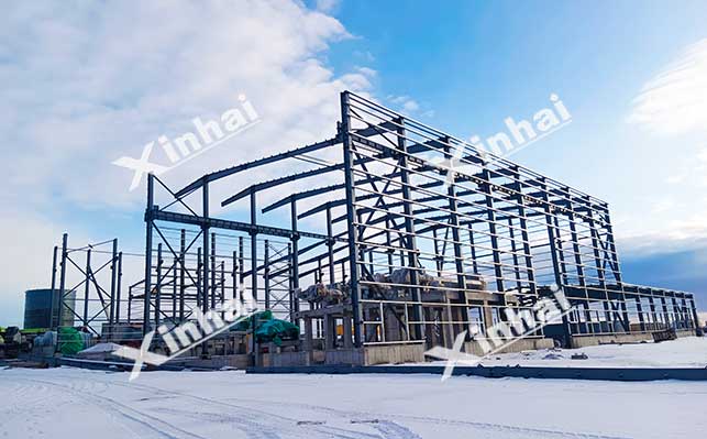 钢结构选矿厂建设
