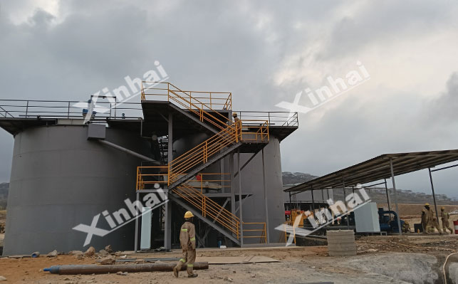 津巴布韦1000t/d金矿选矿项目现场 津巴布韦1000t/d金矿选矿项目现场