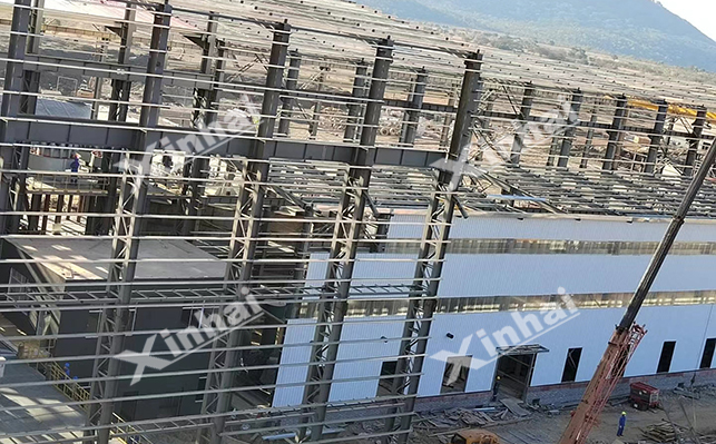 锂矿项目安装调试现场