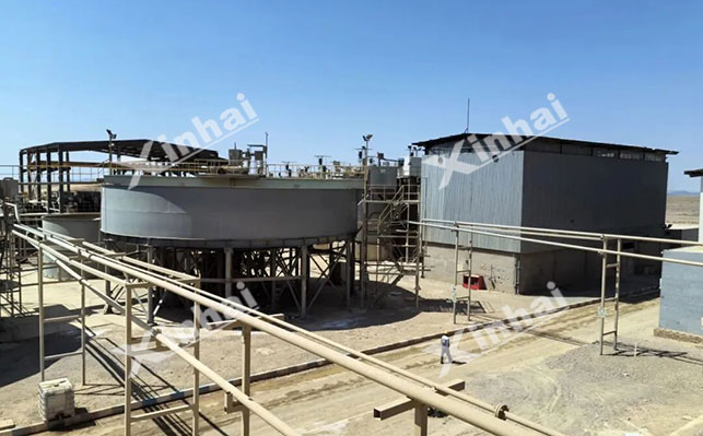 1200t/d金矿扩建浓缩系统 1200t/d金矿扩建浓缩系统