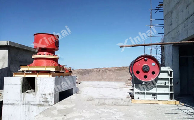 金矿选矿破碎系统