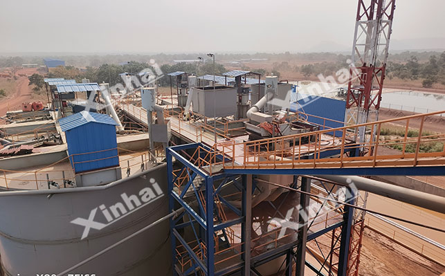 几内亚6000t/d金矿选矿项目