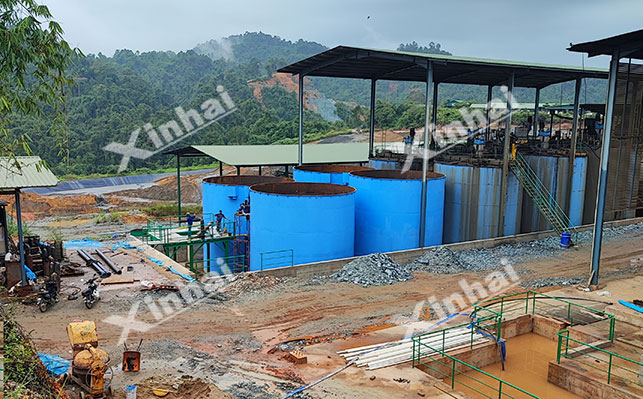 马来西亚800t/d金矿CIL改造扩建项目