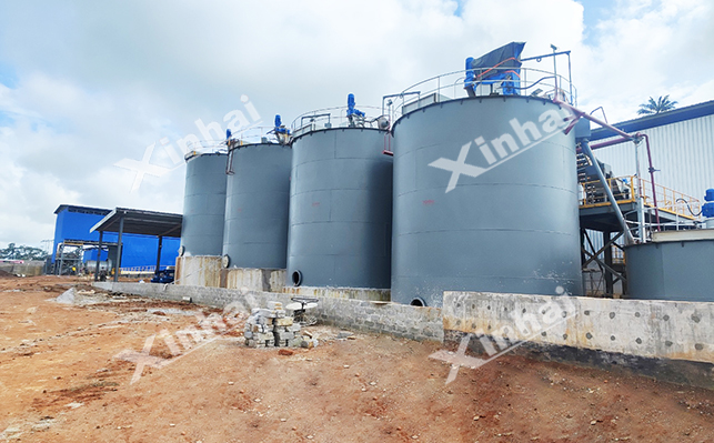 鑫海加纳500t/d金尾矿CIL项目 鑫海加纳500t/d金尾矿CIL项目