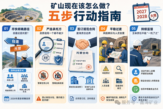 矿山运营五步指南