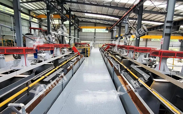 石英型萤石矿浮选